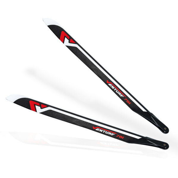 VENTURE 701mm Premium CF Blades - Red