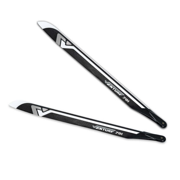 VENTURE 701mm Premium CF Blades - Silver