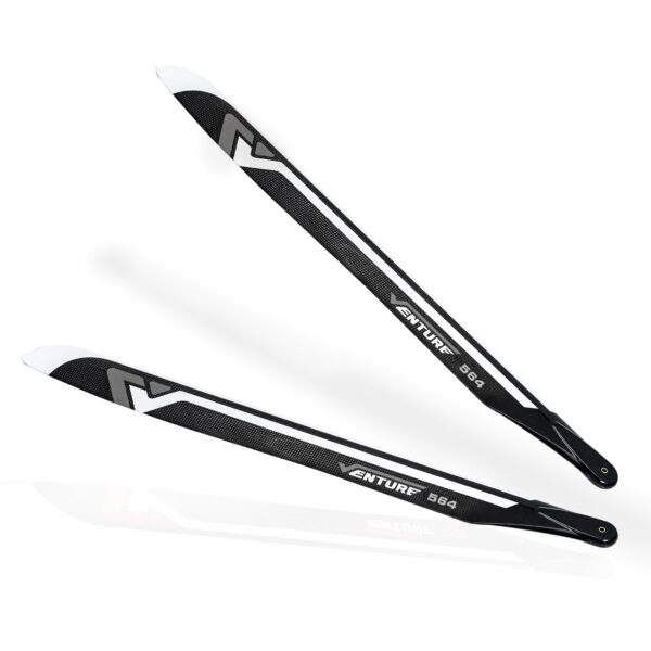 VENTURE 564mm Premium CF Blades – Silver