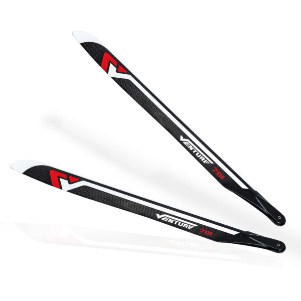 VENTURE 701mm Premium CF Blades - Red