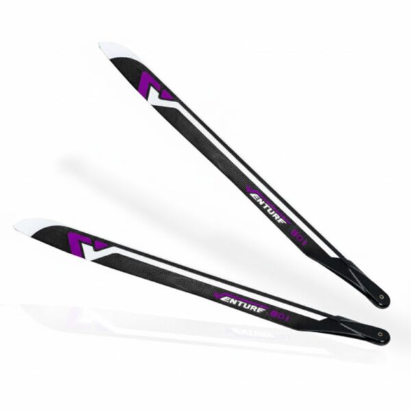 VENTURE 601mm Premium CF Blades – Purple