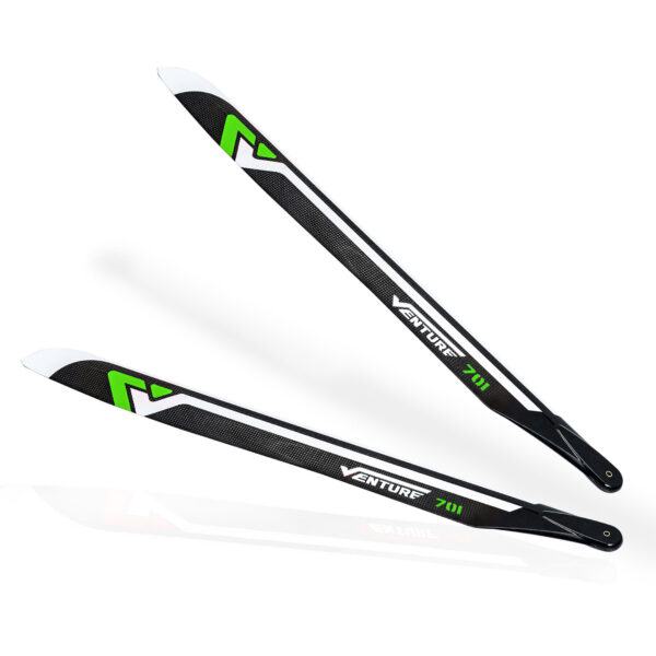 VENTURE 701mm Premium CF Blades - Green