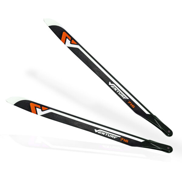 VENTURE 582mm Premium CF Blades – Orange