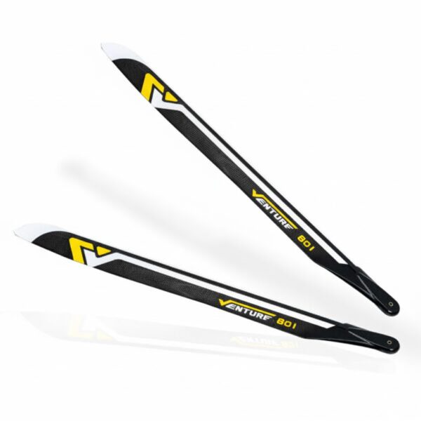 VENTURE 564mm Premium CF Blades – Yellow